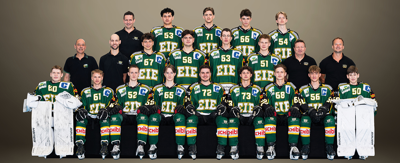 Team u21 des EHC Illnau-Effretikon